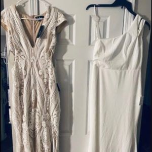 Brand new boho wedding dress with tags